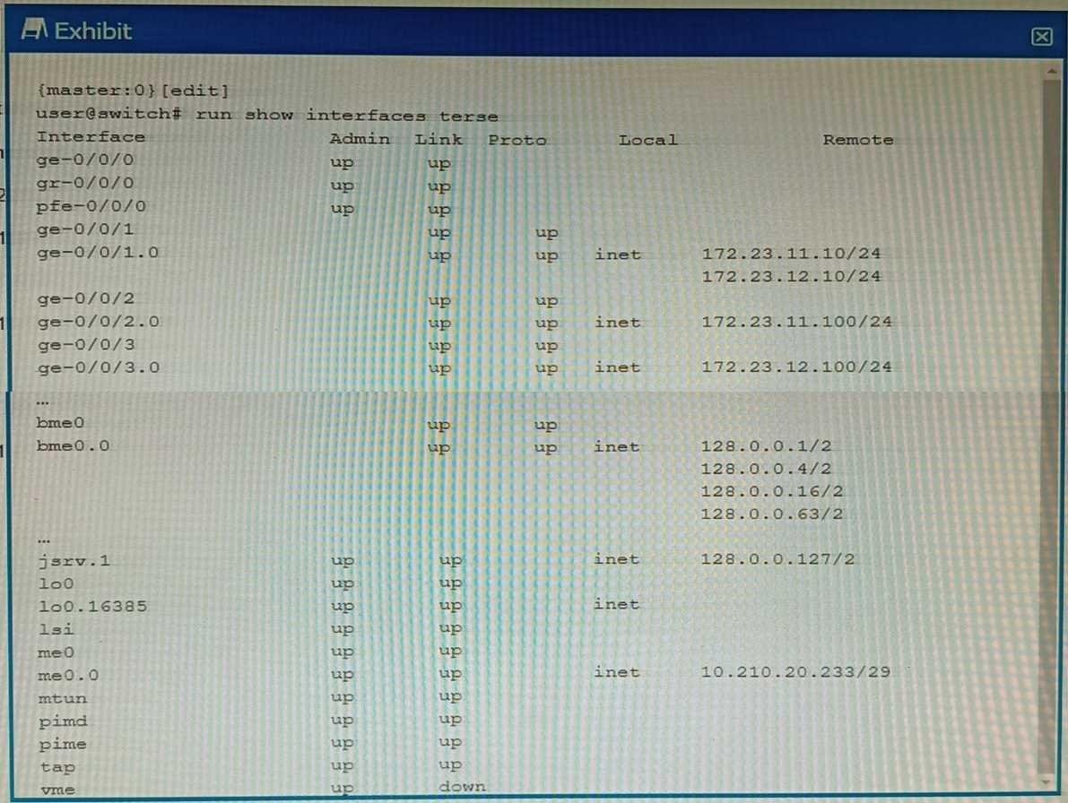 Certification Exam Juniper-JN0-351 Juniper Juniper-JN0-351 3-2358805247